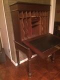 Antique Pine Clerks Desk