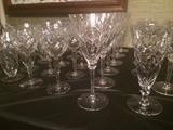 More Elegant Cut glassware, mostly by Tiffin Glass Co.