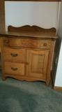 Oak wash stand