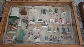 Sebastian figurines (this is just some of them)