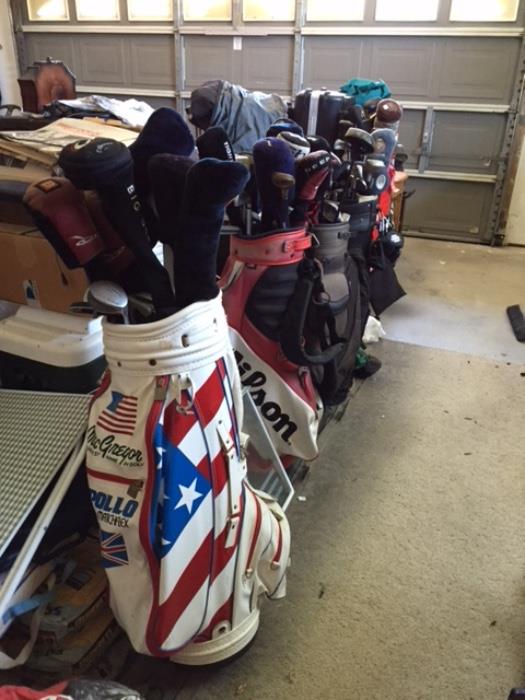 Lots of golf clubs