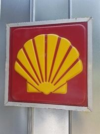 Shell gas sign