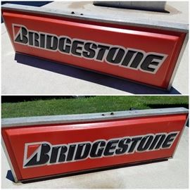 Bridgestone (2X6) double sided sign