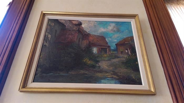 Original oil painting  $400.