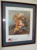 fred stone "partners" signed print