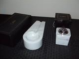 colibri marble lighter & ash tray