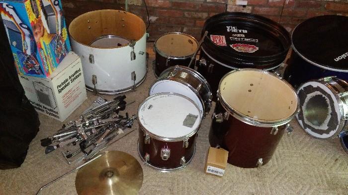 Group Percussion Drums or Drum Sets.