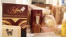 Large assortment of fragrances