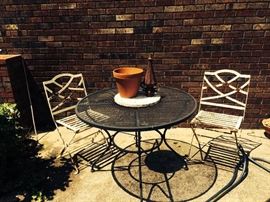 The chairs sold but the table is still for sale