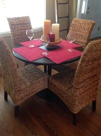 The breakfast table is still available, it's Restoration Hardware