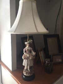 Staffordshire lamp