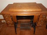 old sewing machine