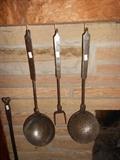 Antique kitchen utensils