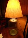 glass bottle lamp
