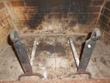 antique   andirons