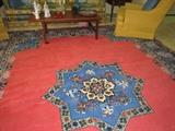 Moroccan area carpet