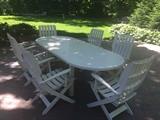 Patio Table with 6 chairs