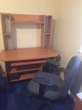 Student desk with office chair