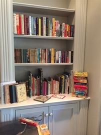 books, cds and photo albums