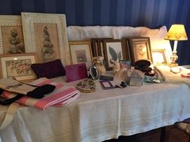 Art pieces (many in sets of 3 or 4) and art pieces