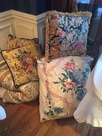 needlepoint pillows and Duvets