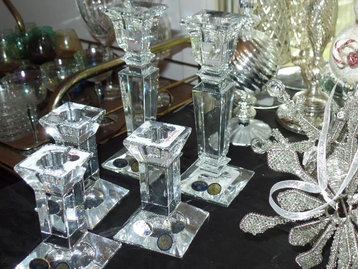 Crystal candlesticks - All New