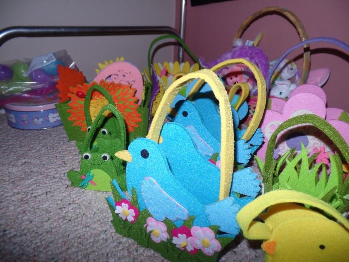 adorable felt baskets 