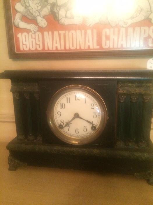 Antique mantel clock