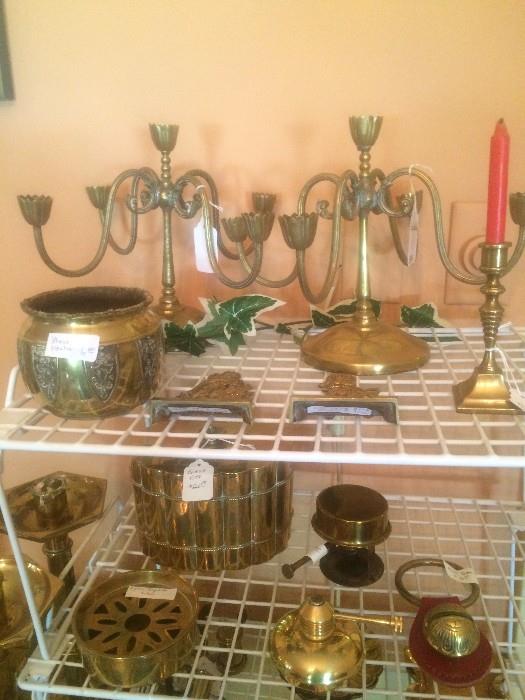 More antique brass selections