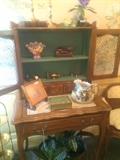 Vintage fruitwood provincial secretary