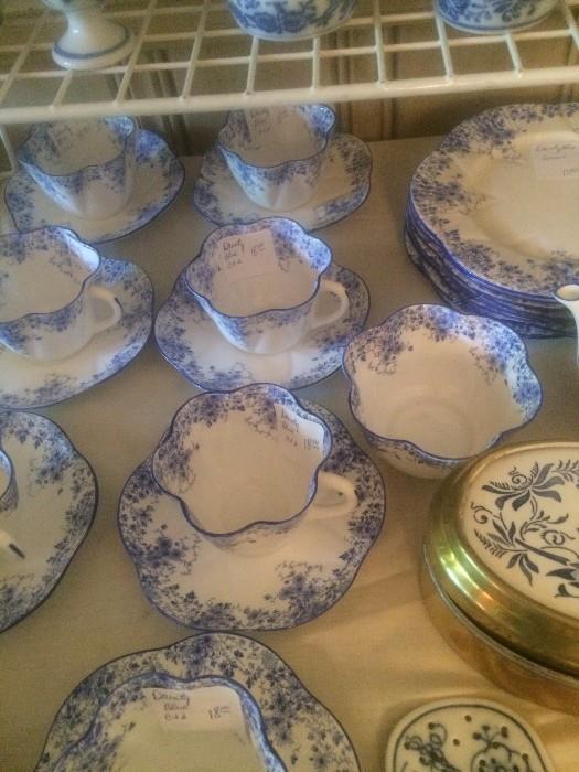 Shelley "Dainty Blue" china from England