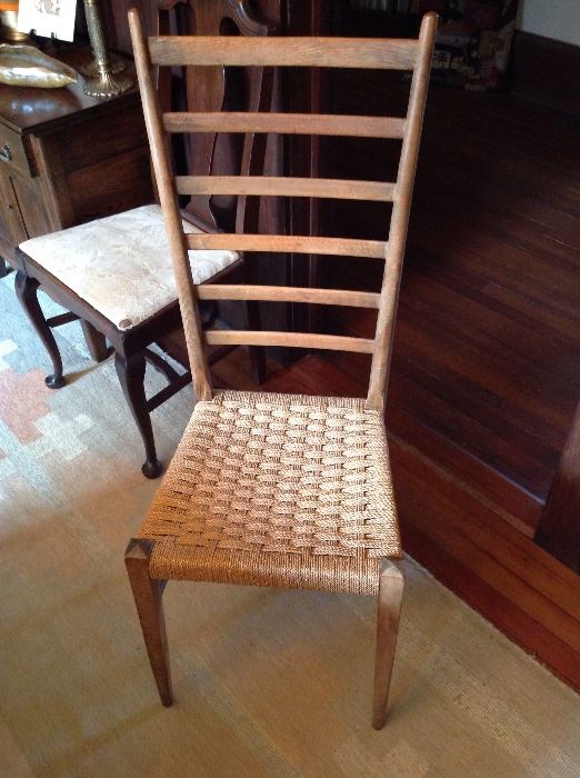 One of the gorgeous dining chairs