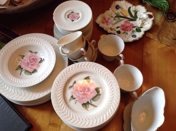 Camellia dinnerware by Haviland