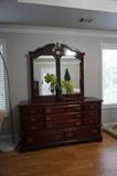 Master Bedroom Suite. Dresser with Mirrors.