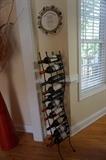 Wine Bottle Holder. Holds 10 Bottles.