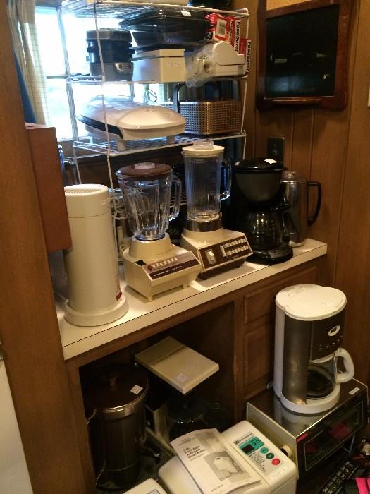 Great selection of small appliances
