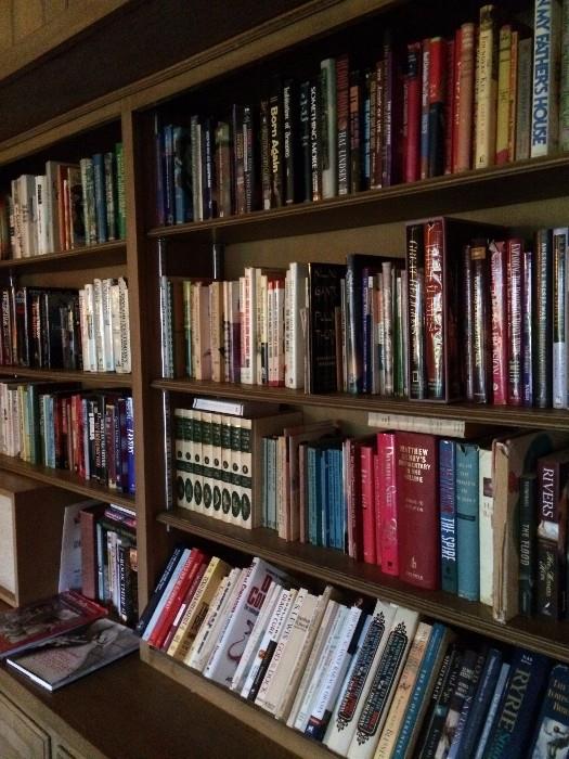 Over 1000 books throughout the house