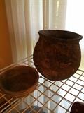 Very old Native American (Caddo) bowls