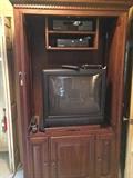 Entertainment cabinet; TV