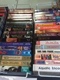 Huge selection of videos, CD's, and tapes