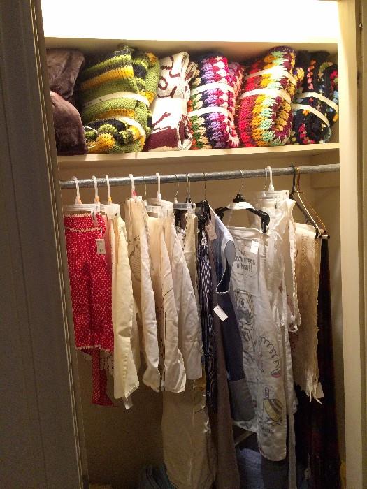 Aprons and afghans