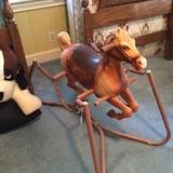 Vintage rocking horse