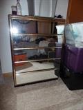 Mirrored dresser w/double mirrors - has matching tall dresser and King head board