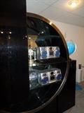 Beautiful black and glass TV cabinet 