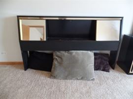 Mirrored dresser w/double mirrors - has matching tall dresser and King head board