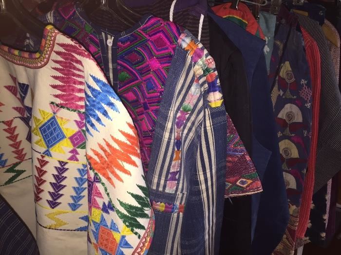 Great vintage indigenous clothing!
