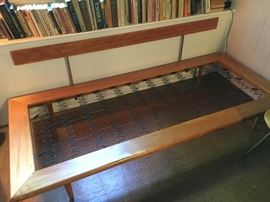 My favorite! Knoll Day Bed! With original blue ticking mattress!