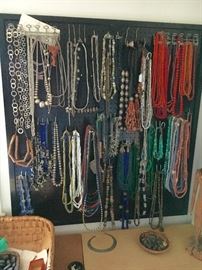 Vintage African and Asian jewels, amulets, etc.