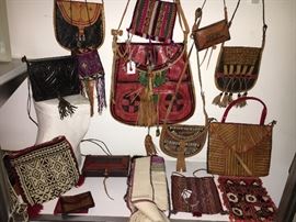 Tuareg and South American bags
