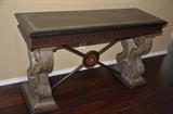 Marble Top Entry Table